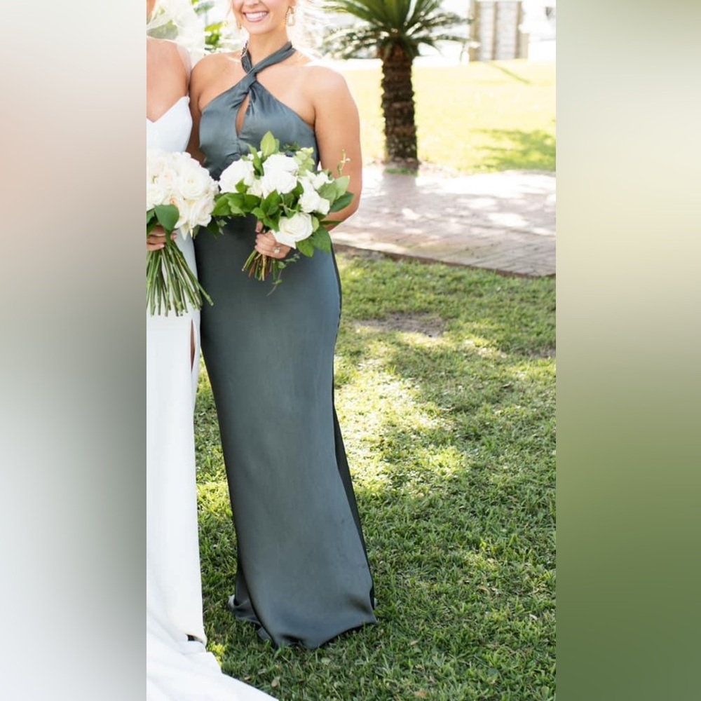 COPY - Shona Joy La Lune High Neck Twist Maxi Dress
